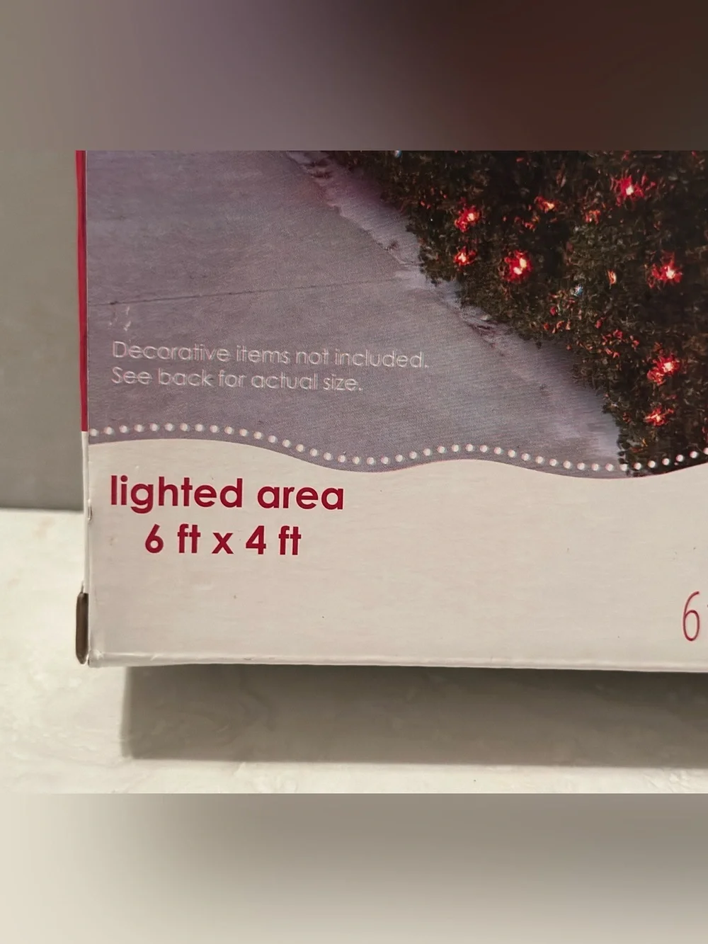 Holiday Time Multi Color Net Lights 6 X 4 Green Wire Holiday Christmas Open Box